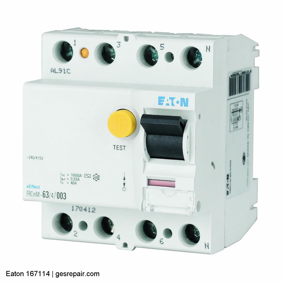 Eaton 167114 Eaton Part 167114 Circuit Protection https://gesrepair.com/wp-content/uploads/2025/10/images/Eaton_Part_167114_Circuit_Protection.jpg