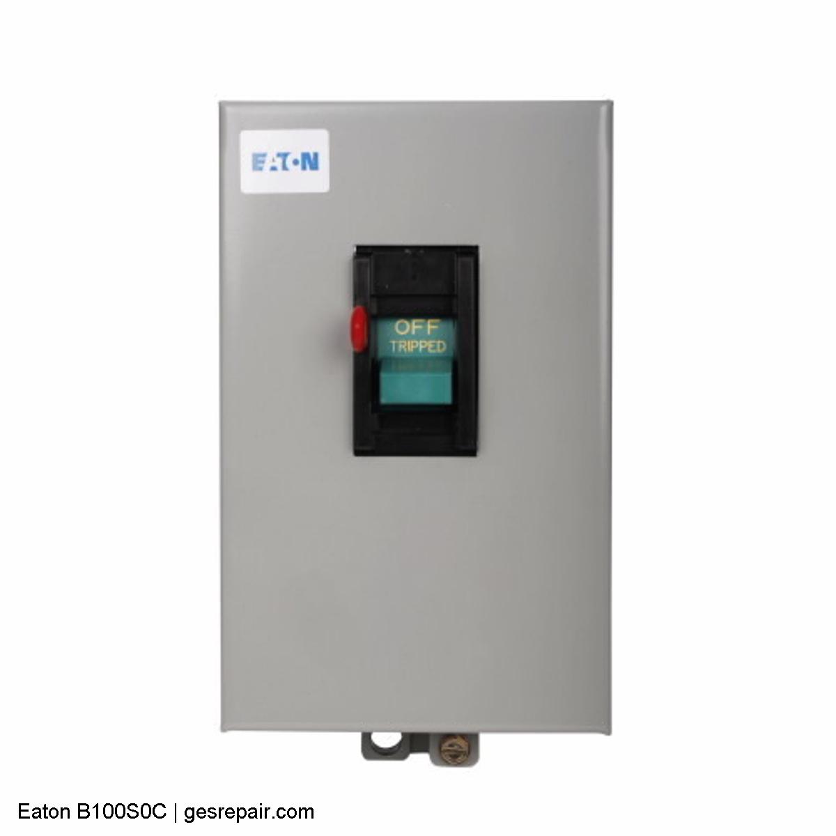 Eaton B100S0C Eaton Part B100S0C Electrical Controls https://gesrepair.com/wp-content/uploads/2025/10/images/Eaton_Part_B100S0C_Electrical_Controls.jpg