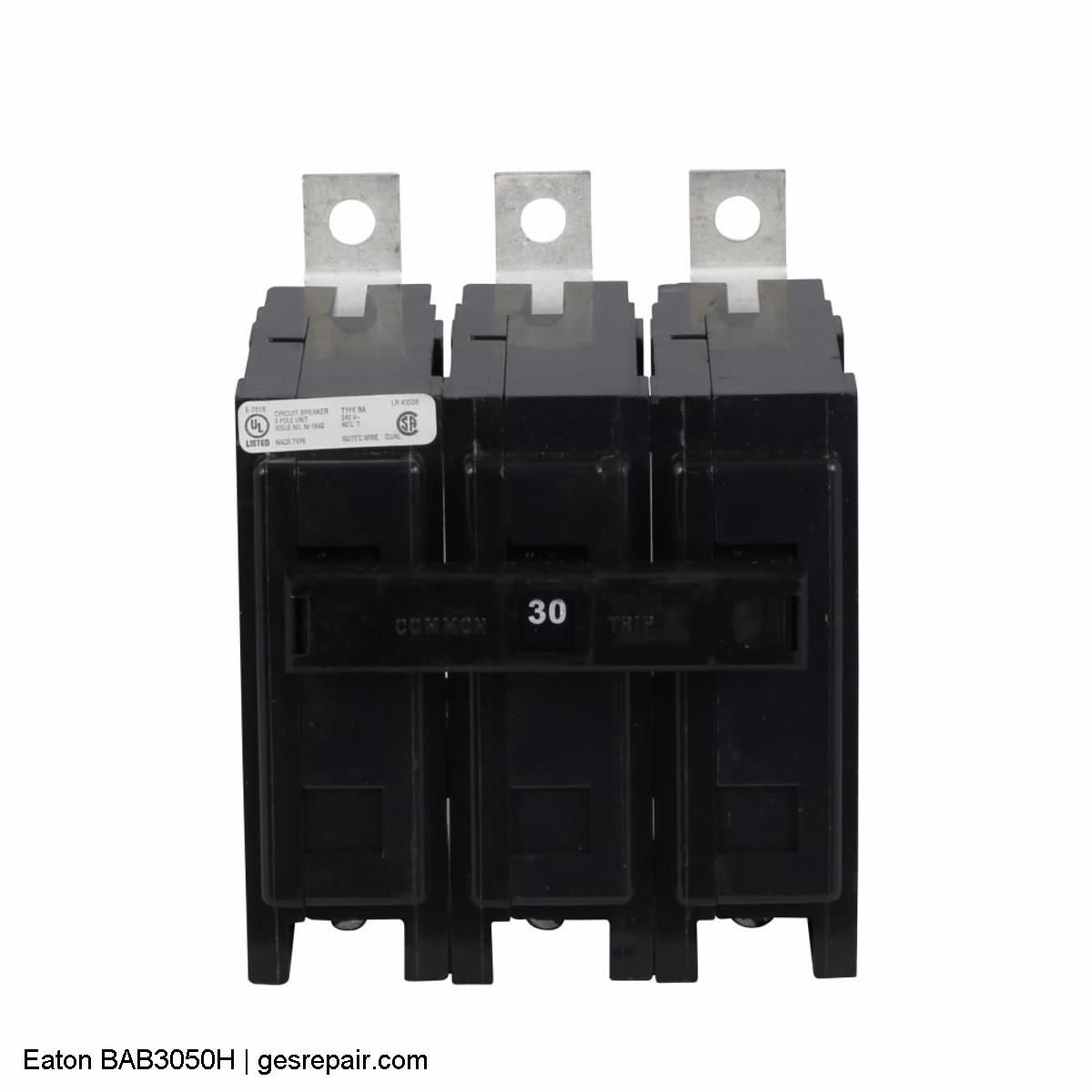Eaton BAB3050H Eaton Part BAB3050H Circuit Protection https://gesrepair.com/wp-content/uploads/2025/10/images/Eaton_Part_BAB3050H_Circuit_Protection.jpg