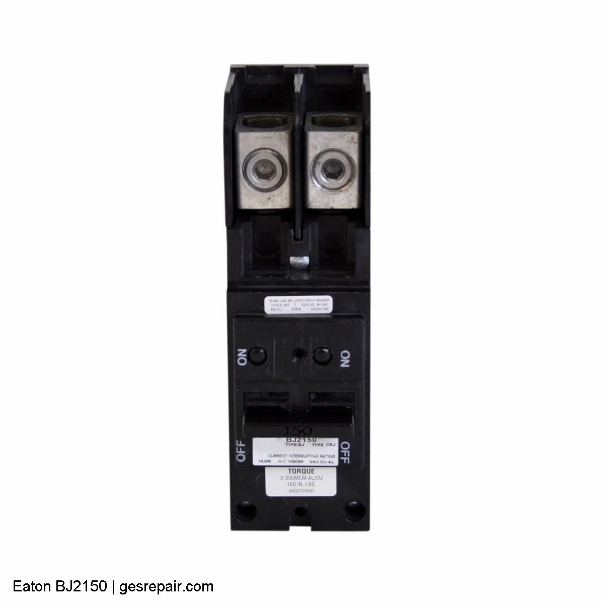 Eaton BJ2150 Eaton Part BJ2150 Circuit Protection https://gesrepair.com/wp-content/uploads/2025/10/images/Eaton_Part_BJ2150_Circuit_Protection.jpg