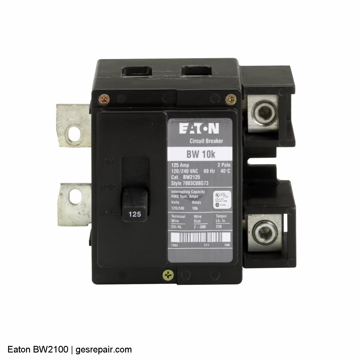 Eaton BW2100 Eaton Part BW2100 Circuit Protection https://gesrepair.com/wp-content/uploads/2025/10/images/Eaton_Part_BW2100_Circuit_Protection.jpg