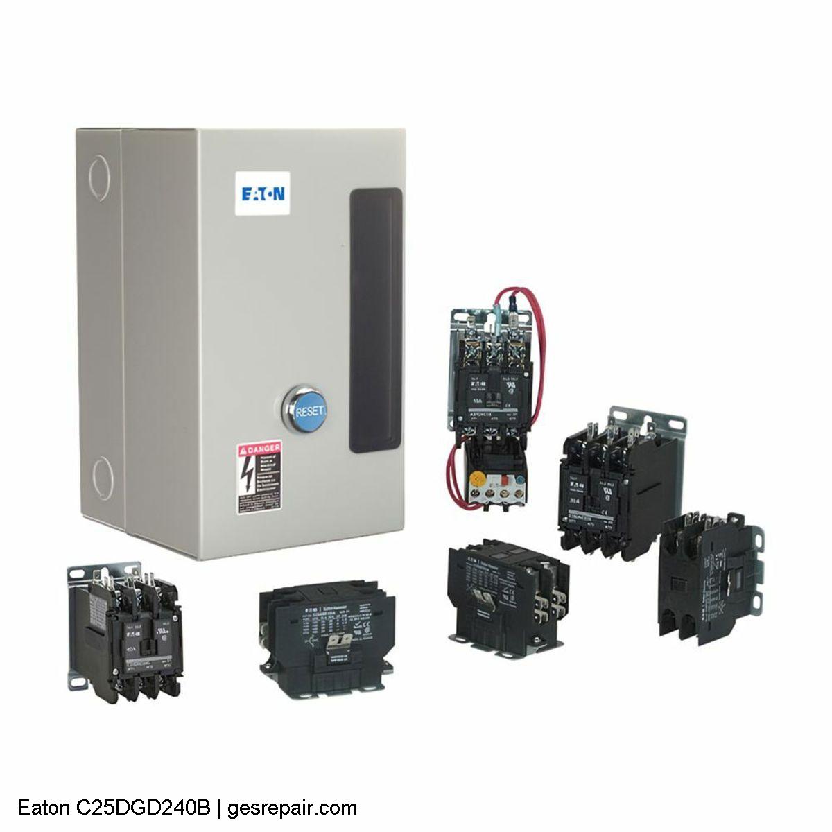 Eaton C25DGD240B Eaton Part C25DGD240B Electrical Controls https://gesrepair.com/wp-content/uploads/2025/10/images/Eaton_Part_C25DGD240B_Electrical_Controls.jpg