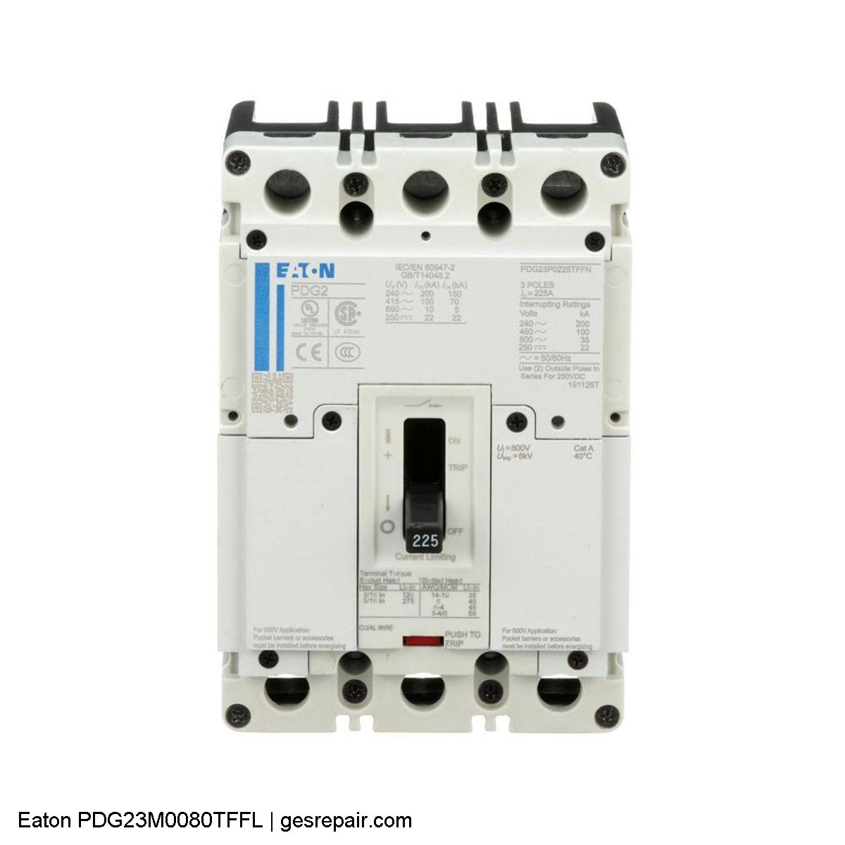 Eaton PDG23M0080TFFL Eaton Part PDG23M0080TFFL Circuit Protection https://gesrepair.com/wp-content/uploads/2025/10/images/Eaton_Part_PDG23M0080TFFL_Circuit_Protection.jpg
