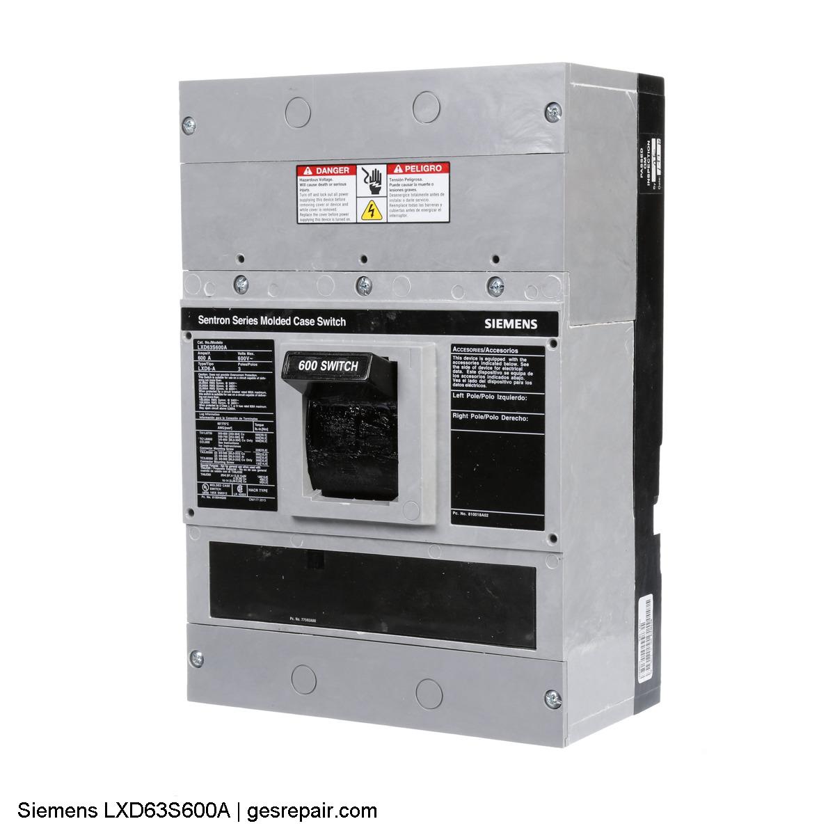 Siemens LXD63S600A Siemens Part LXD63S600A Circuit Protection https://gesrepair.com/wp-content/uploads/2025/10/images/Siemens_Part_LXD63S600A_Circuit_Protection.jpg