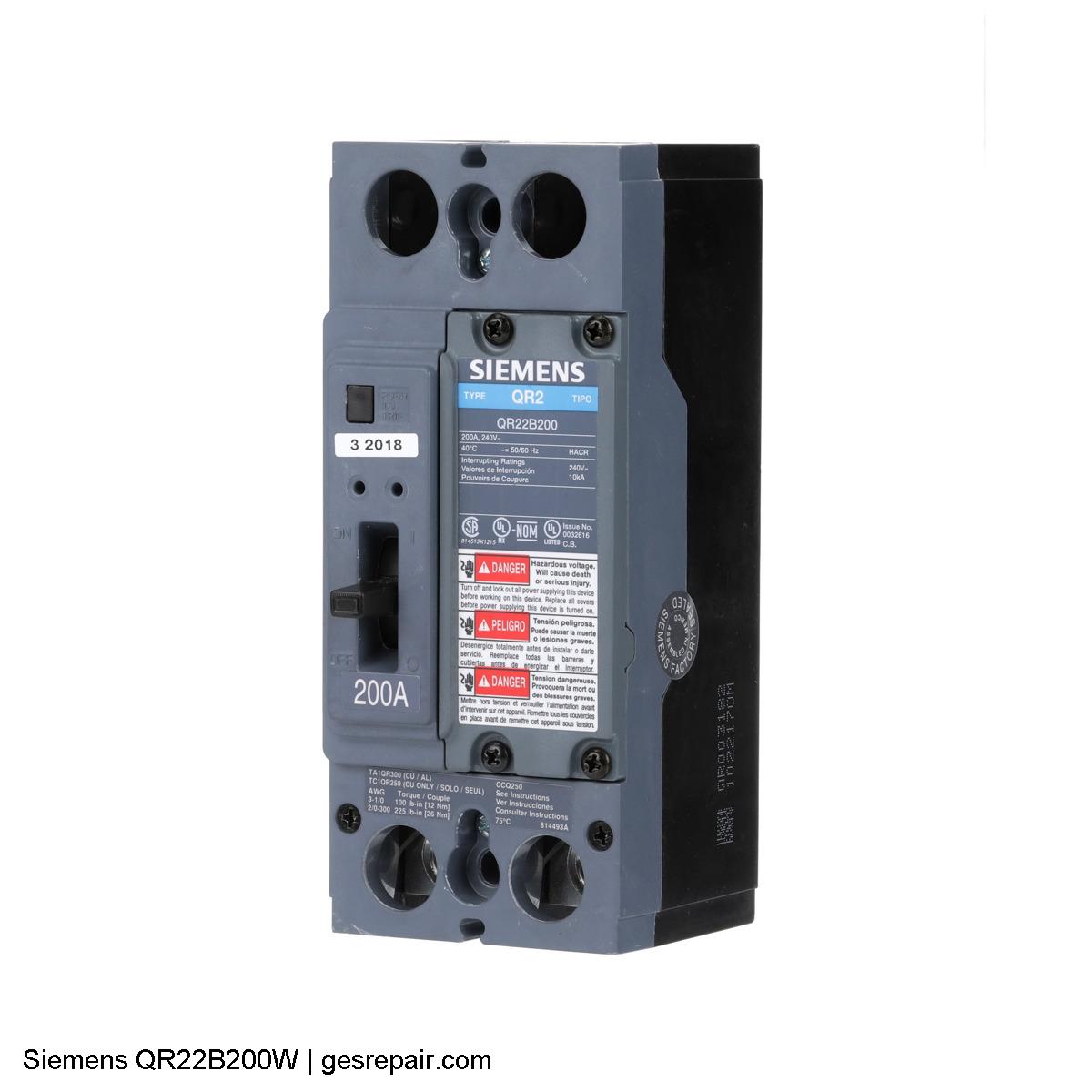 Siemens QR22B200W Siemens Part QR22B200W Circuit Protection https://gesrepair.com/wp-content/uploads/2025/10/images/Siemens_Part_QR22B200W_Circuit_Protection.jpg