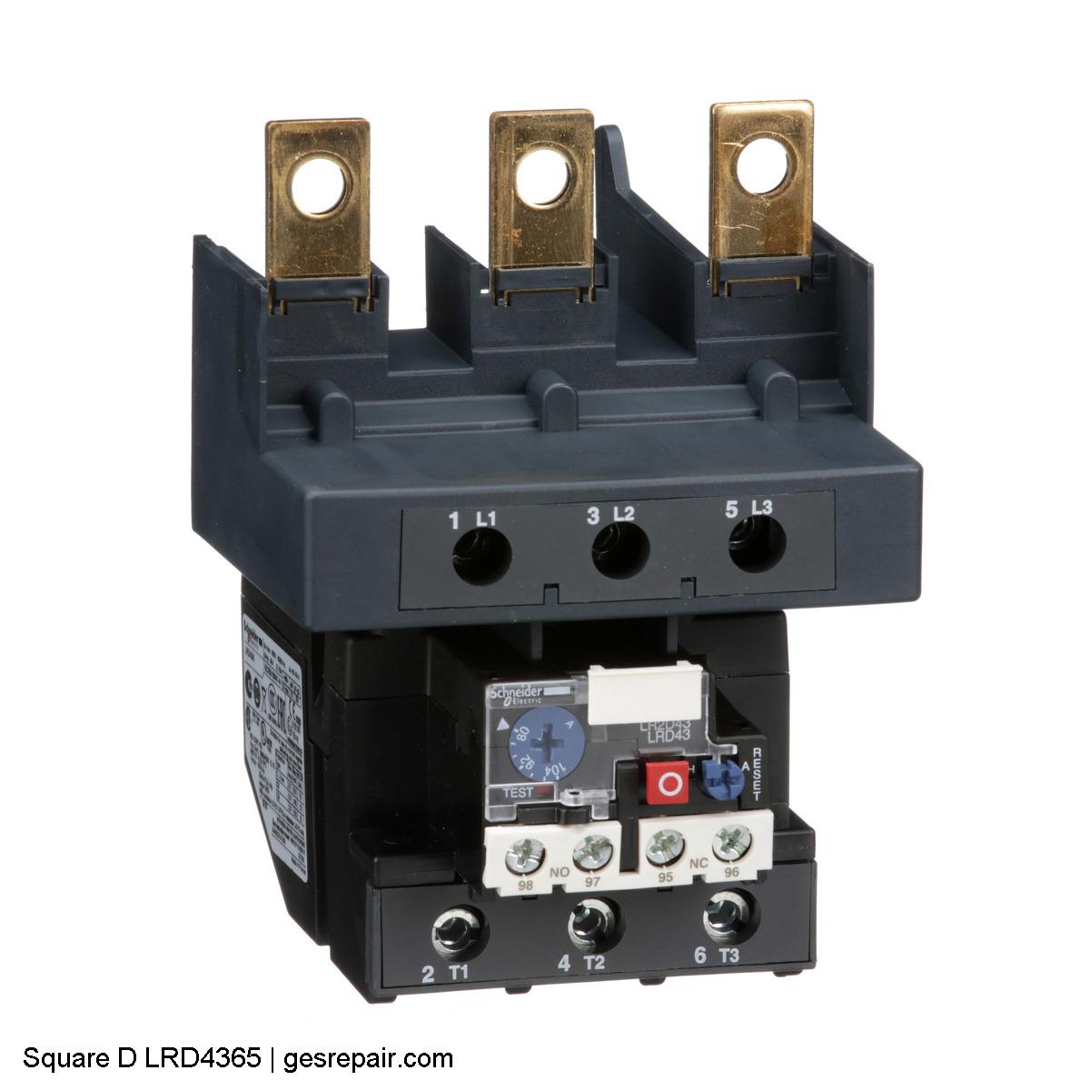 Square D LRD4365 Square D Part LRD4365 Electrical Controls https://gesrepair.com/wp-content/uploads/2025/10/images/Square_D_Part_LRD4365_Electrical_Controls.jpg