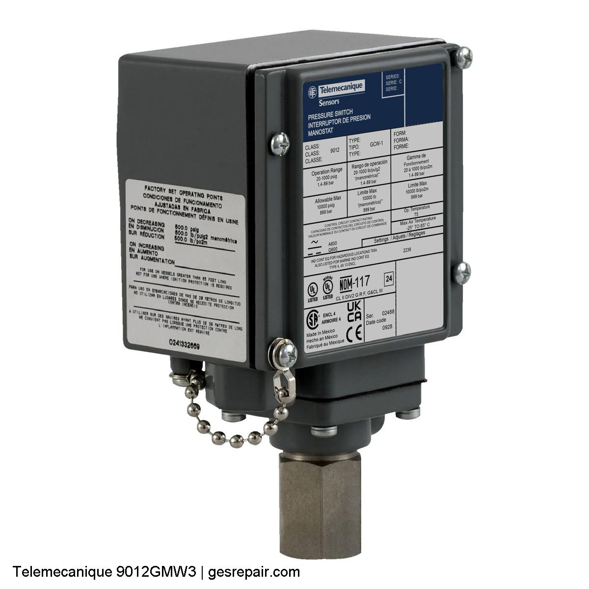 Telemecanique 9012GMW3 Telemecanique Part 9012GMW3 Automation Switches https://gesrepair.com/wp-content/uploads/2025/10/images/Telemecanique_Part_9012GMW3_Automation_Switches.jpg