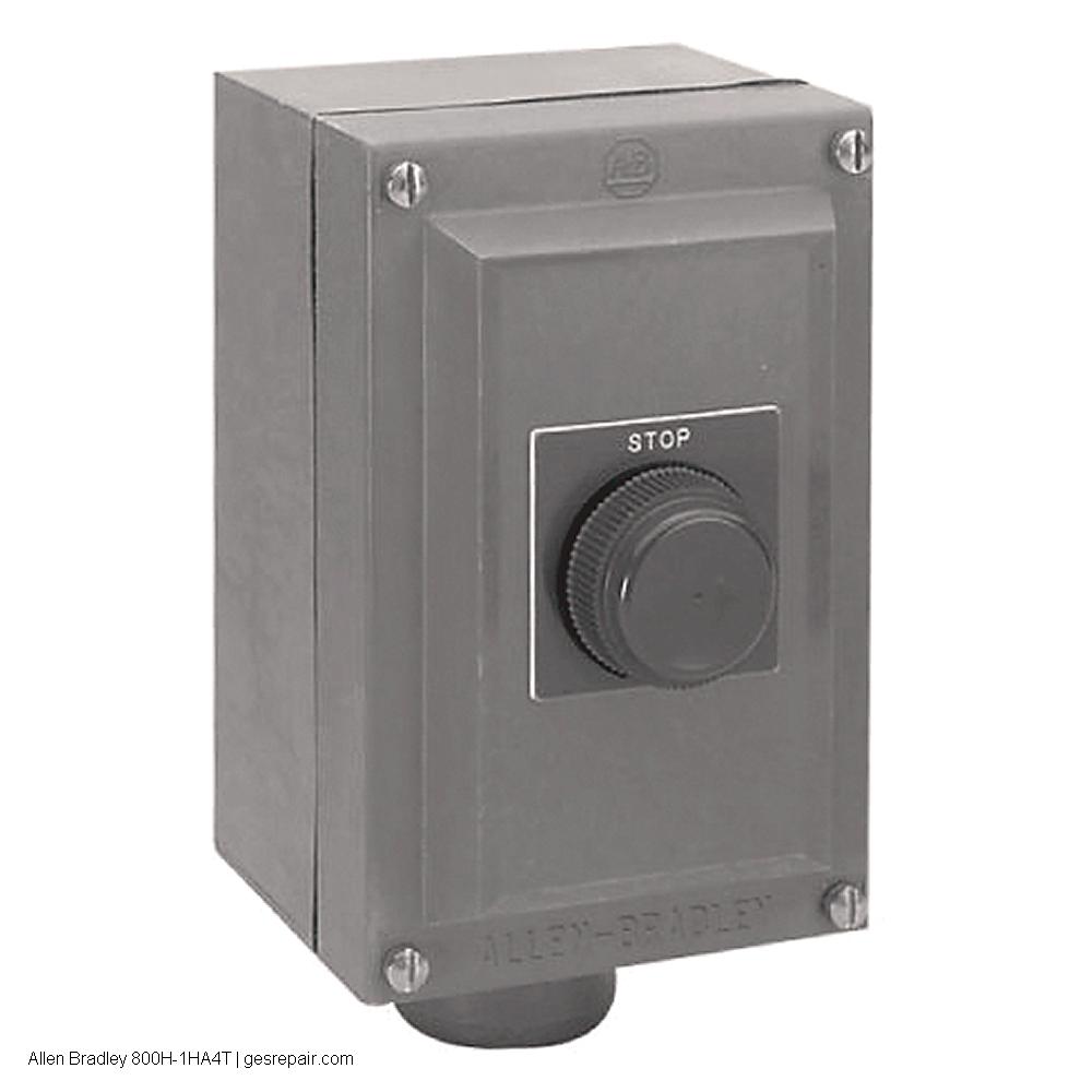 Allen Bradley 800H-1HA4T Allen-Bradley 800H-1HA4T 30 mm Push Button Station https://gesrepair.com/wp-content/uploads/2026/01/Allen%20Bradley_800H-1HA4T.jpg