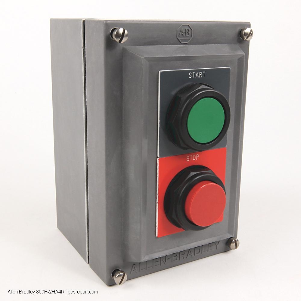Allen Bradley 800H-2HA4R Allen-Bradley 800H-2HA4R 30 mm Push Button Station https://gesrepair.com/wp-content/uploads/2026/01/Allen%20Bradley_800H-2HA4R.jpg