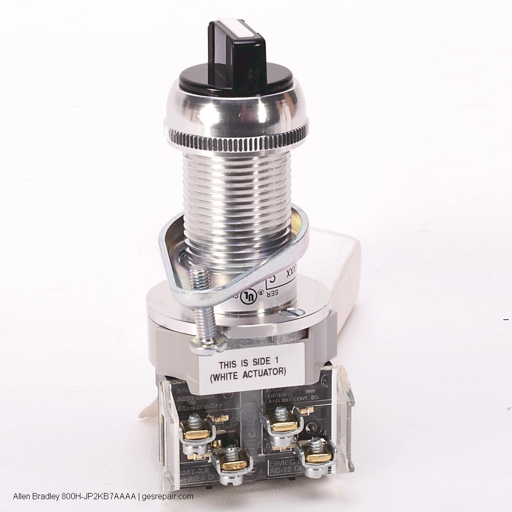 Allen Bradley 800H-JP2KB7AAAA Allen-Bradley 800H-JP2KB7AAAA Type 7&9 Selector Switch https://gesrepair.com/wp-content/uploads/2026/01/Allen%20Bradley_800H-JP2KB7AAAA.jpg