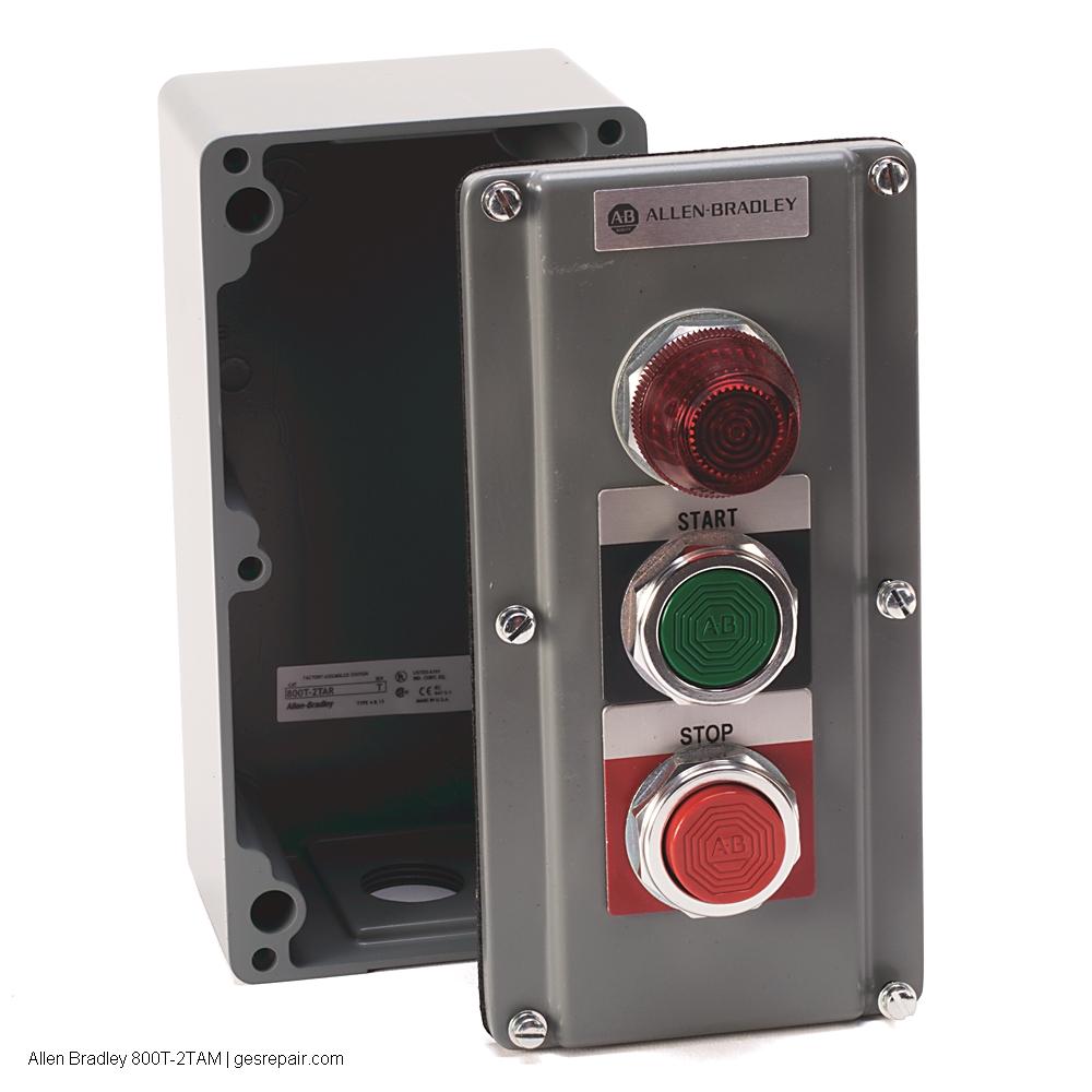 Allen Bradley 800T-2TAM Allen-Bradley 800T-2TAM 30mm Push Button Station https://gesrepair.com/wp-content/uploads/2026/01/Allen%20Bradley_800T-2TAM.jpg