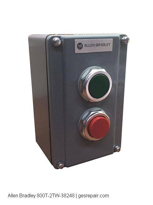 Allen Bradley 800T-2TW-38248 Station pushbutton 2-operator die cast serial-38248 https://gesrepair.com/wp-content/uploads/2026/01/Allen%20Bradley_800T-2TW-38248.jpg