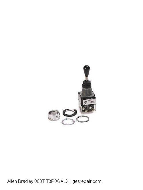 Allen Bradley 800T-T3P8GALX Allen-Bradley 800T-T3P8GALX 30 mm Toggle Switch for Push Button https://gesrepair.com/wp-content/uploads/2026/01/Allen%20Bradley_800T-T3P8GALX.jpg