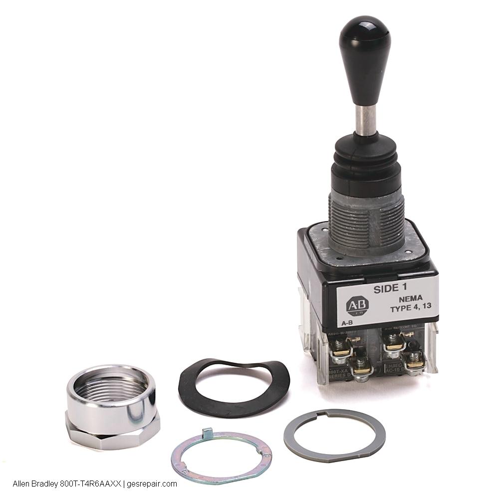 Allen Bradley 800T-T4R6AAXX Allen-Bradley 800T-T4R6AAXX 30 mm Toggle Switch Push Button https://gesrepair.com/wp-content/uploads/2026/01/Allen%20Bradley_800T-T4R6AAXX.jpg