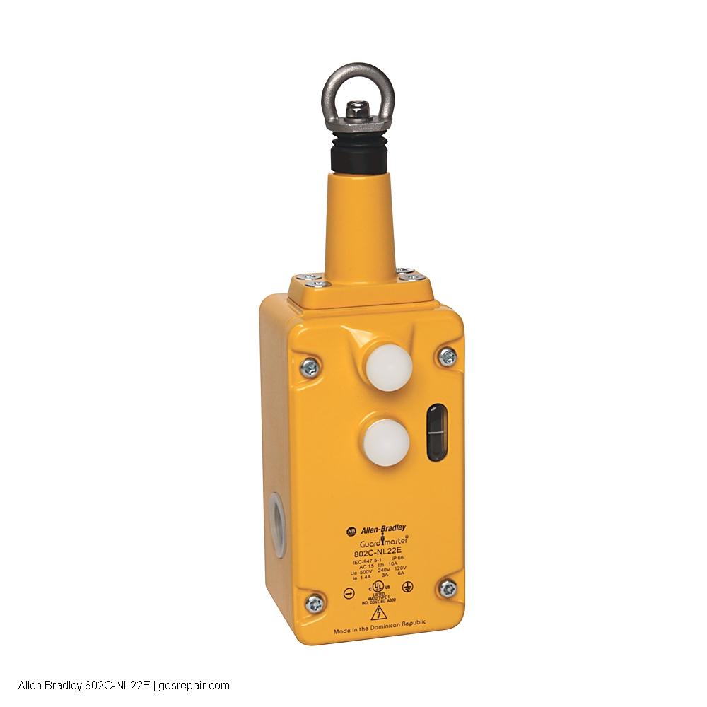 Allen Bradley 802C-NL22E Allen-Bradley 802C-NL22E Lifeline 4 Non-Latch Cable Pull Switch https://gesrepair.com/wp-content/uploads/2026/01/Allen%20Bradley_802C-NL22E.jpg