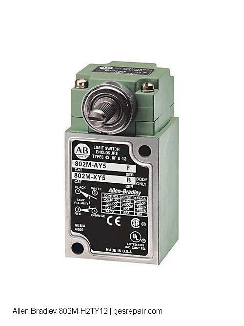 Allen Bradley 802M-H2TY12 Allen Bradley 802M-H2TY12 Factory Sealed Limit Switch https://gesrepair.com/wp-content/uploads/2026/01/Allen%20Bradley_802M-H2TY12.jpg