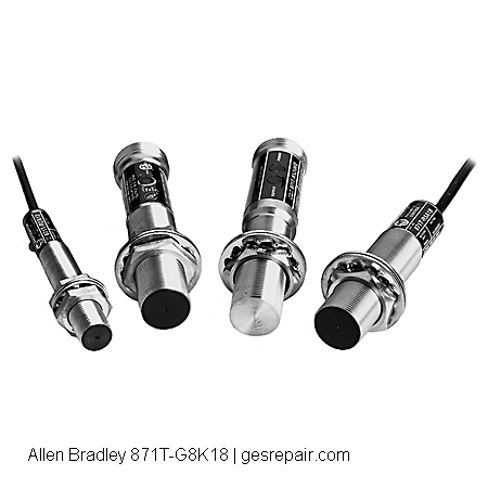 Allen Bradley 871T-G8K18 Allen-Bradley 871T-G8K18 Inductive Proximity Sensor https://gesrepair.com/wp-content/uploads/2026/01/Allen%20Bradley_871T-G8K18.png