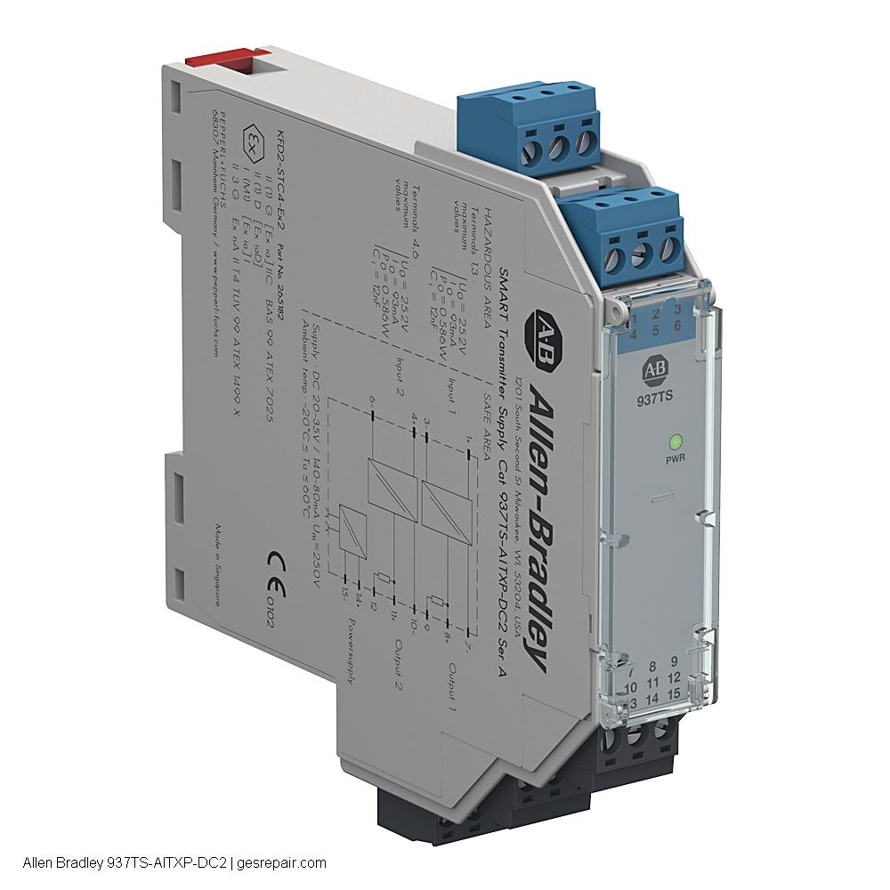 Allen Bradley 937TS-AITXP-DC2 Allen Bradley 937TS-AITXP-DC2 Isolator SMART Transmitter Supply https://gesrepair.com/wp-content/uploads/2026/01/Allen%20Bradley_937TS-AITXP-DC2.jpg