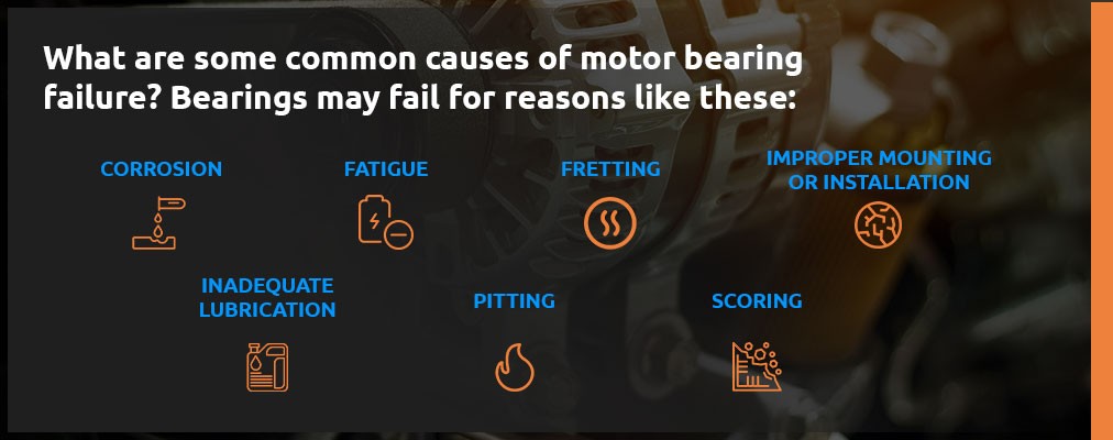 motor bearing failure