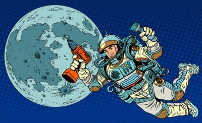 Out of This World Manufacturing: From Space to the Moon!