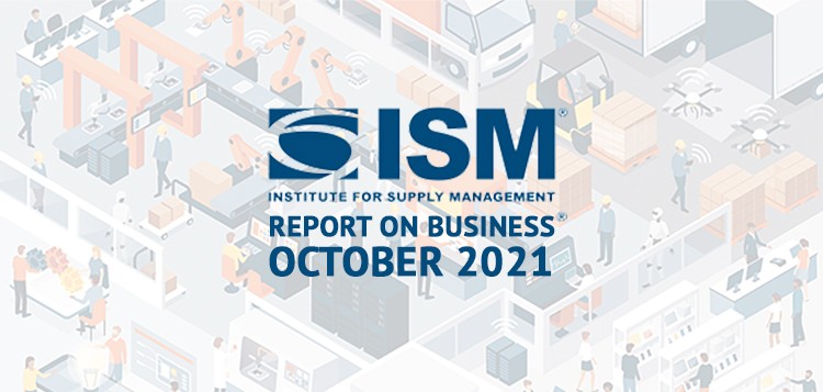 October 2021 Manufacturing ISM Report On Business Holds Steady at the ‘New Norm’