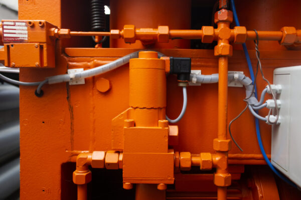 A Pipeline Of The Hydraulic System