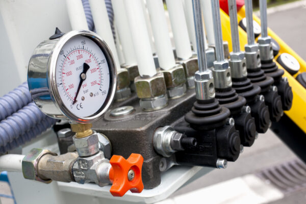 Manometer As A Part Of A Machine