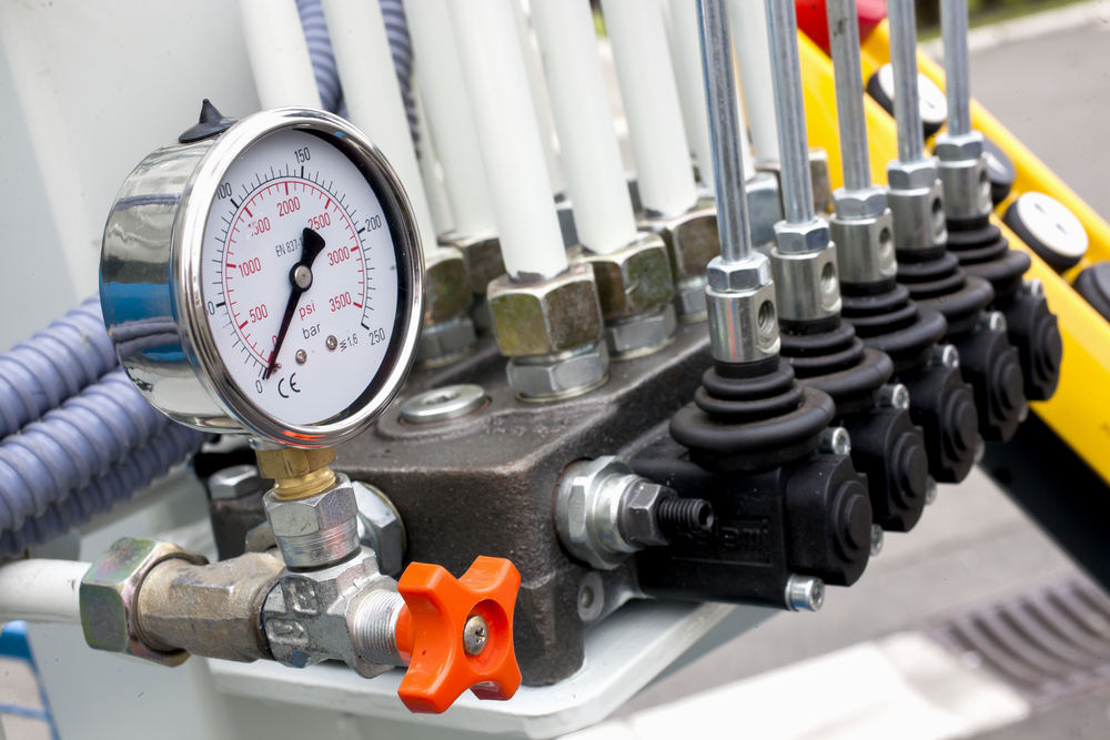 Manometer As A Part Of A Machine