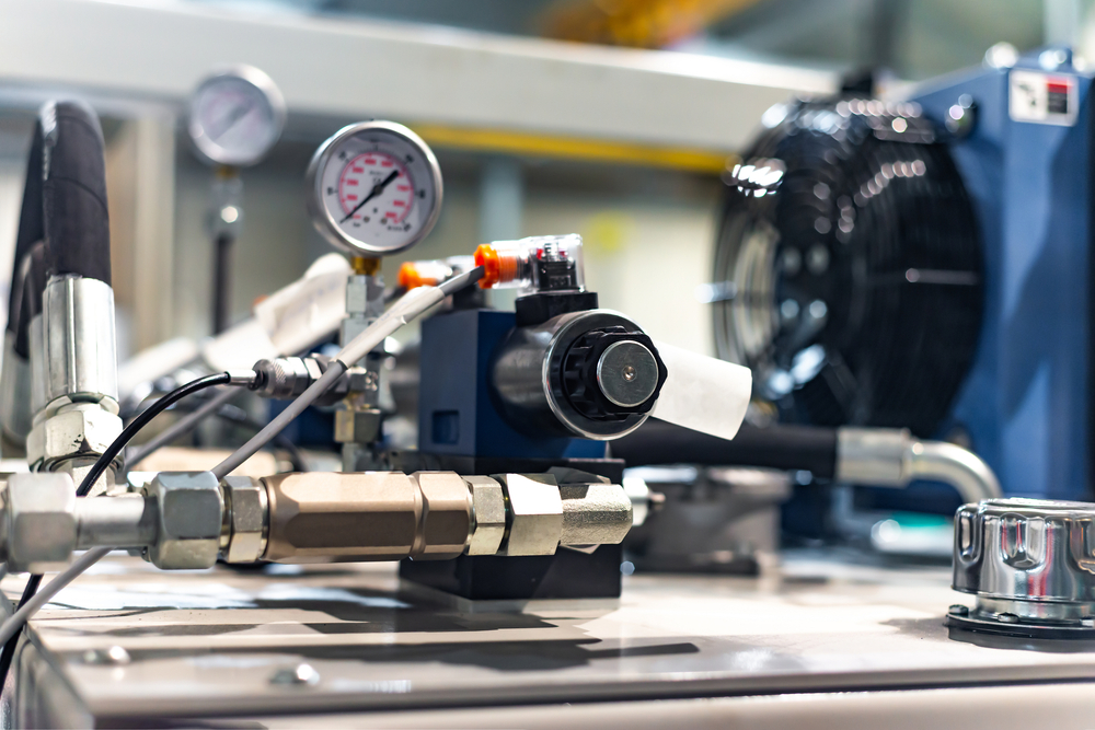 Hydraulic Power Unit Mechanical Valve With Connection