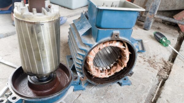 Disassemble Three-phase Electric Motor