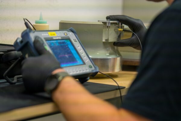 Setting Up Ultrasonic Testing Equipment