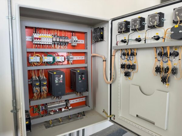 A Meticulously Organized Industrial Electrical Control Panel
