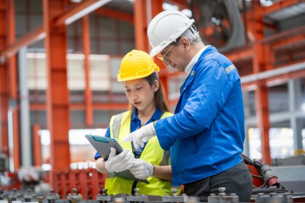 Manufacturing Engineers In A Workshop