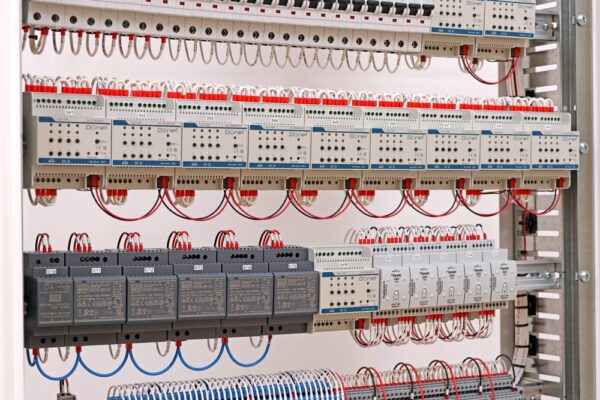 Electrical Panel Of Socket Groups On Circuit Breakers