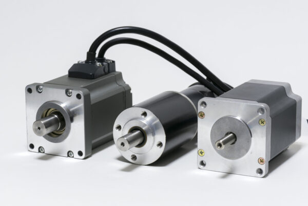 Electric Motors (AC Servo Motor, DC Brush-less Motor, and Stepping Motor)