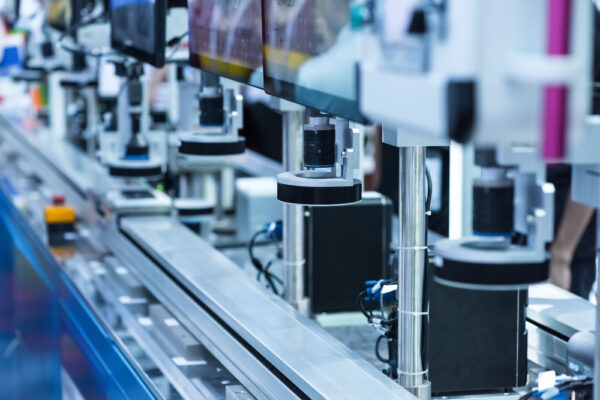 Robotic Machine Vision System In Phone Factory