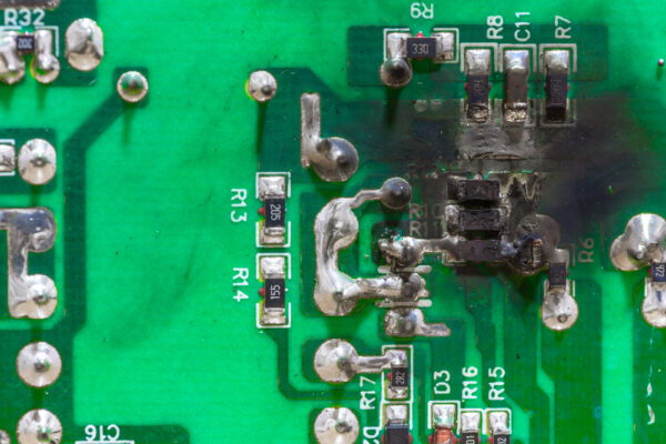 Pcb Circuit Board Electricity Short Circuit