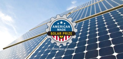 Inaugural Solar Manufacturing Contest from the Department of Energy